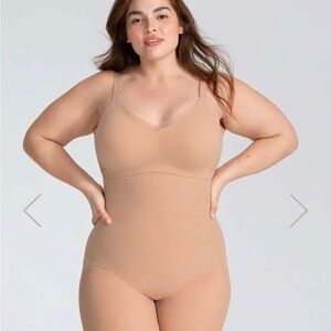 Honeylove 2x SuperPower Short in Tan/Sand